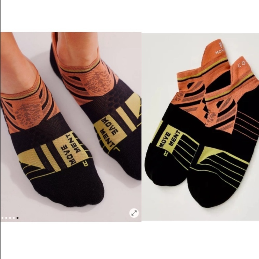 NWT Free People FP Movement x Comrad Ankle Tab Socks Brand Size medium 8-10.5